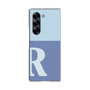 Clear Case［ オリジナル - initial two tone - R blue ］