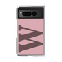 Clear Case［ Original - initial color - W dusty pink ］