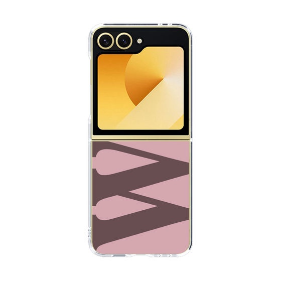 Clear Case［ オリジナル - initial color - W dusty pink ］