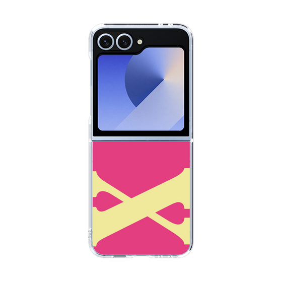 Clear Case［ オリジナル - initial color - X pink ］