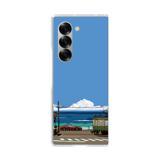 Clear Case［ Studio Alec Shonan Story - Enoden and Ferrari 328GT ］