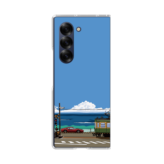 Clear Case［ Studio Alec Shonan Story - Enoden and Ferrari 328GT ］