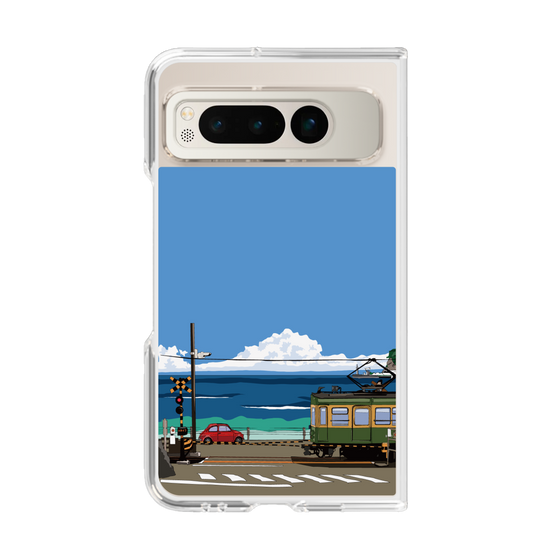 Clear Case［ Studio Alec Shonan Story - Enoden and Fiat 500 ］