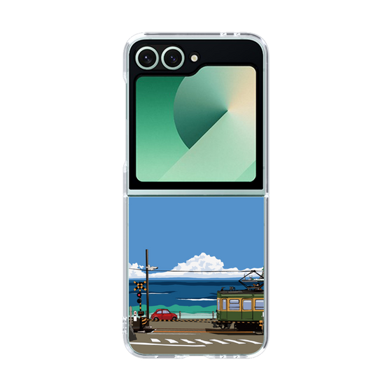 Clear Case［ Studio Alec Shonan Story - Enoden and Fiat 500 ］
