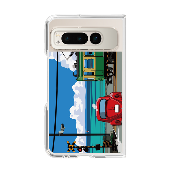 Clear Case［ Studio Alec Shonan Story - Enoden, Horizon, and Cumulonimbus Clouds ］
