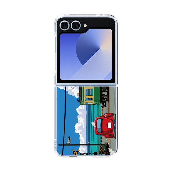Clear Case［ Studio Alec Shonan Story - Enoden, Horizon, and Cumulonimbus Clouds ］