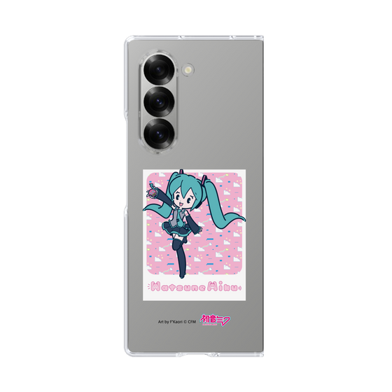 Clear Case［ HATSUNE MIKU - Glitch Sky - Pink ］