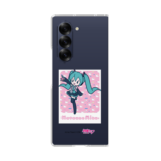 Clear Case［ HATSUNE MIKU - Glitch Sky - Pink ］