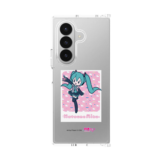 Clear Case［ HATSUNE MIKU - Glitch Sky - Pink ］