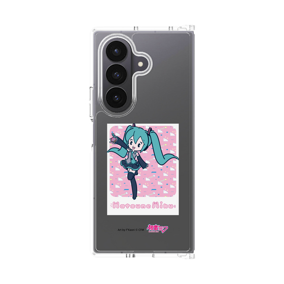 Clear Case［ HATSUNE MIKU - Glitch Sky - Pink ］