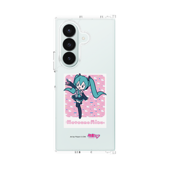 Clear Case［ HATSUNE MIKU - Glitch Sky - Pink ］