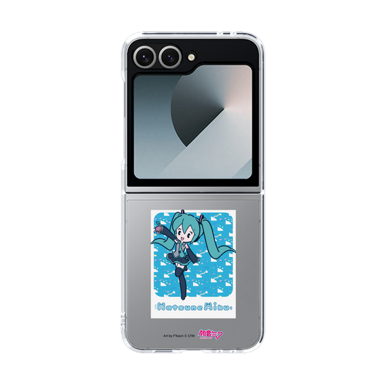 Clear Case［ HATSUNE MIKU - Glitch Sky - Blue ］
