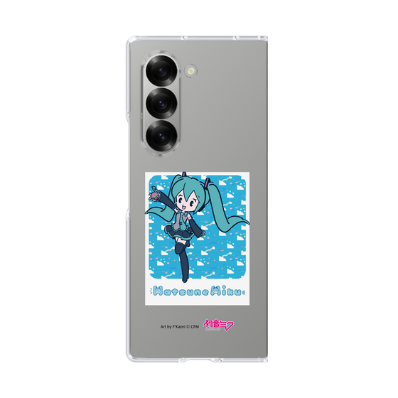 Clear Case［ HATSUNE MIKU - Glitch Sky - Blue ］