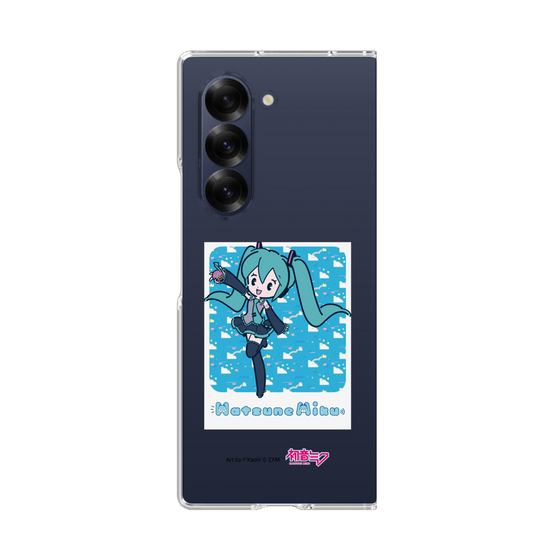 Clear Case［ HATSUNE MIKU - Glitch Sky - Blue ］