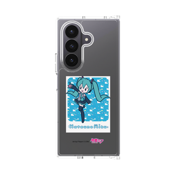 Clear Case［ HATSUNE MIKU - Glitch Sky - Blue ］