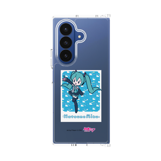 Clear Case［ HATSUNE MIKU - Glitch Sky - Blue ］