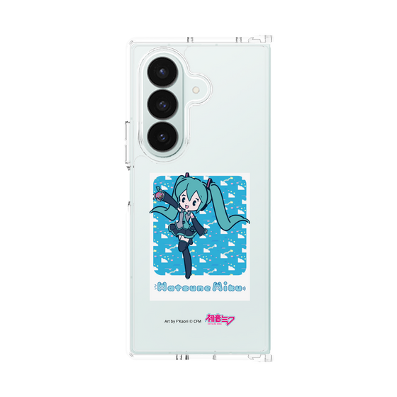 Clear Case［ HATSUNE MIKU - Glitch Sky - Blue ］