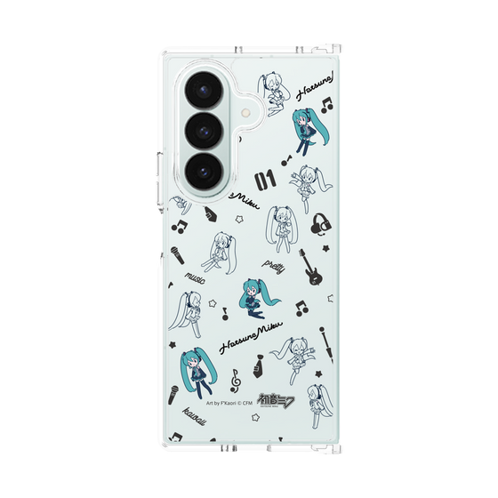 Clear Case［ HATSUNE MIKU - Instrumental - Monochrome ］