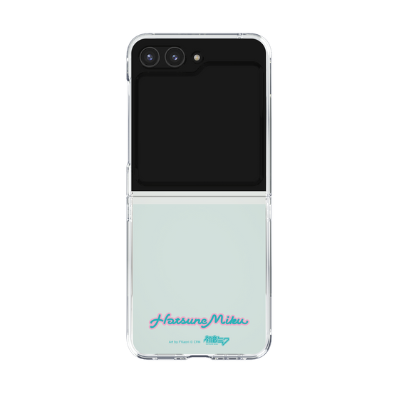Clear Case［ HATSUNE MIKU - Logo - Blue Green ］