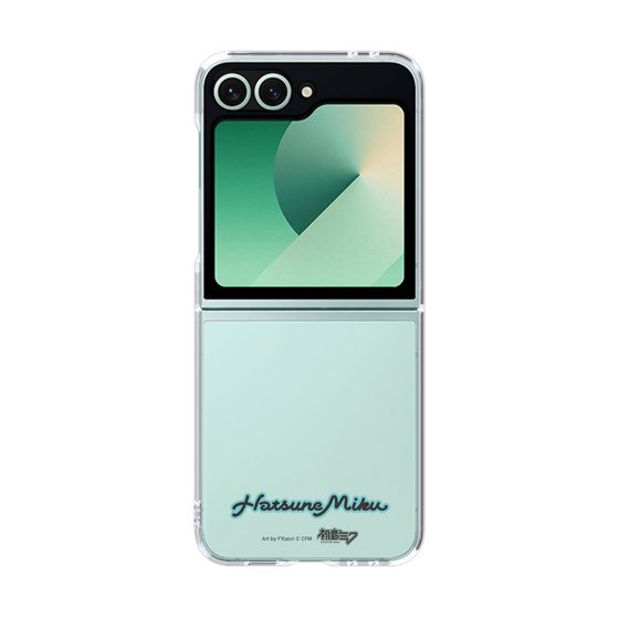 Clear Case［ HATSUNE MIKU - Logo - Black ］