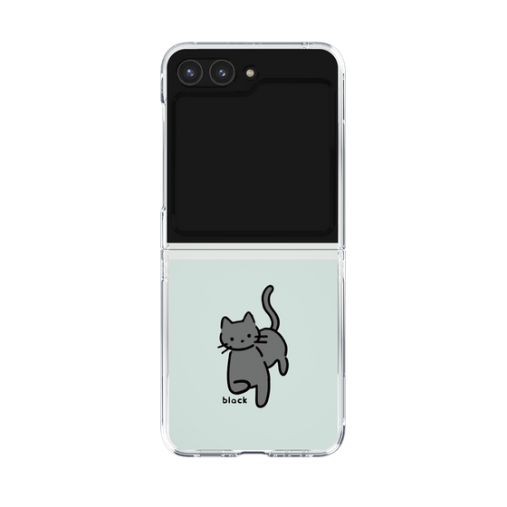 Clear Case［ Original - CASEPLAY Cat - black ］