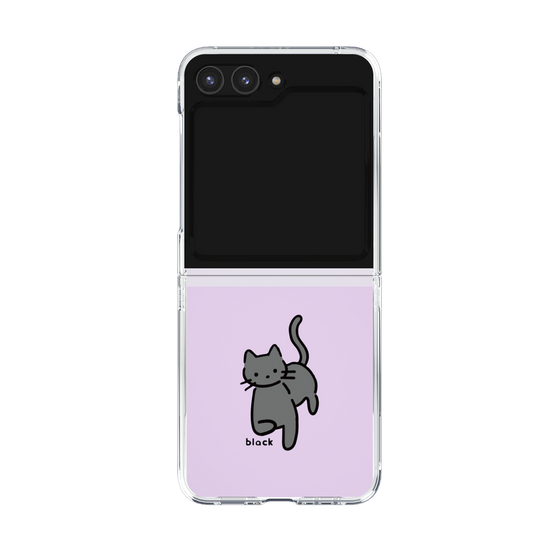 Clear Case［ Original - CASEPLAY Cat - black ］