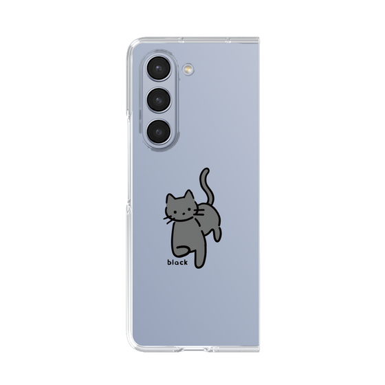 Clear Case［ Original - CASEPLAY Cat - black ］