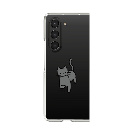 Clear Case［ Original - CASEPLAY Cat - black ］