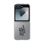 Clear Case［ オリジナル - CASEPLAYネコ - black ］