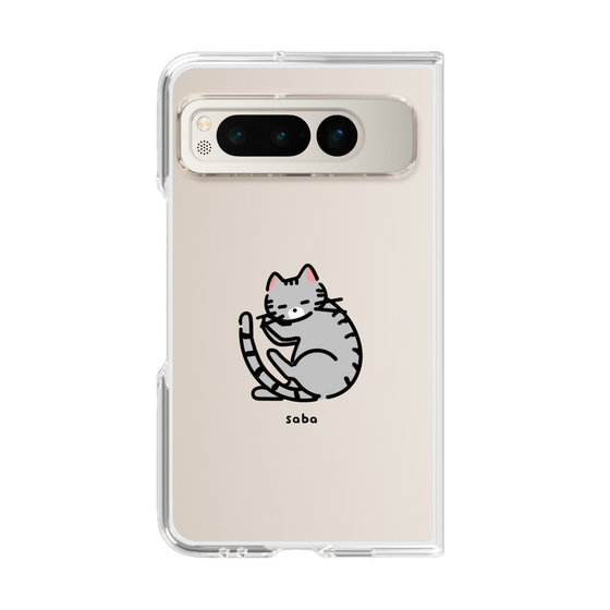 Clear Case［ Original - CASEPLAY Cat - Saba ］