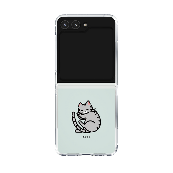 Clear Case［ Original - CASEPLAY Cat - Saba ］