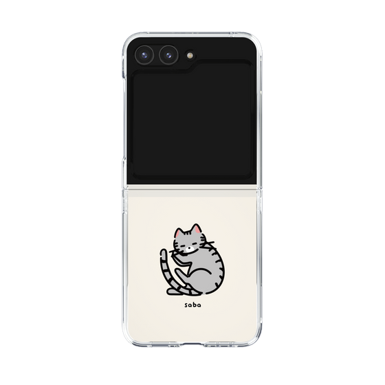 Clear Case［ Original - CASEPLAY Cat - Saba ］