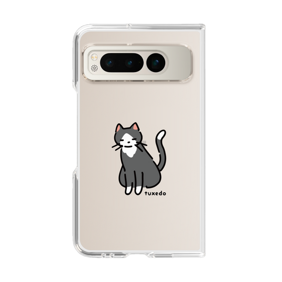 Clear Case［ Original - CASEPLAY Cat - tuxedo ］