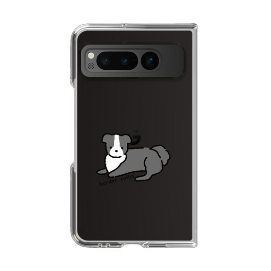 Clear Case［ Original - CASEPLAY Dog - border collie ］