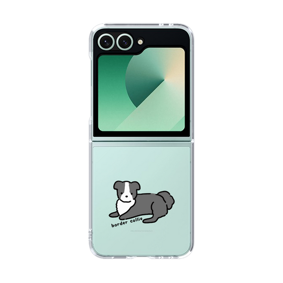 Clear Case［ オリジナル - CASEPLAYイヌ - border collie ］