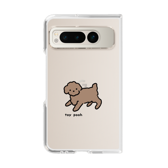 Clear Case［ Original - CASEPLAY Dog - Toy Pooh ］