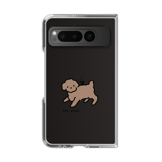 Clear Case［ Original - CASEPLAY Dog - Toy Pooh ］