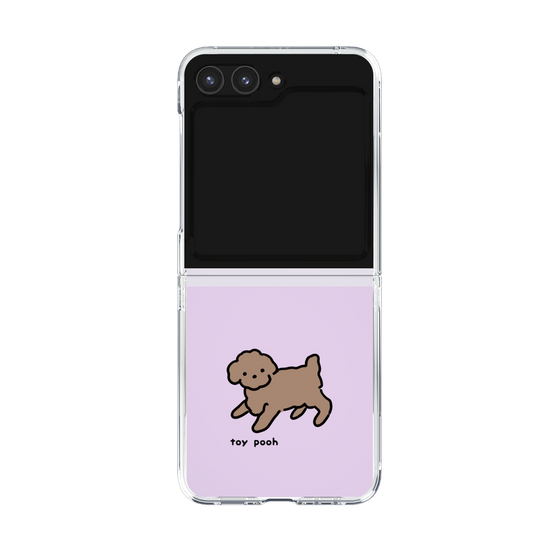 Clear Case［ Original - CASEPLAY Dog - Toy Pooh ］