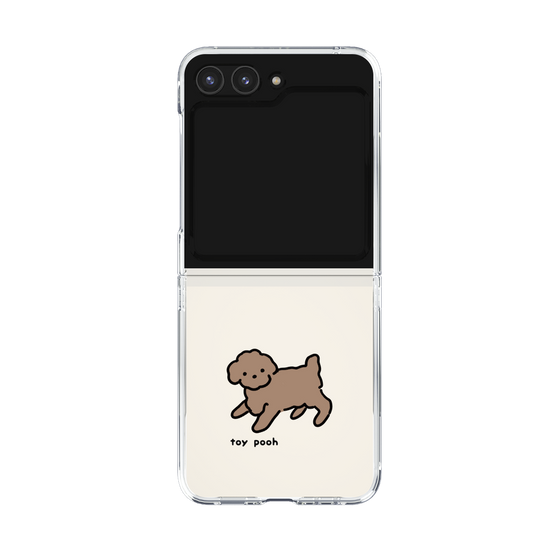 Clear Case［ Original - CASEPLAY Dog - Toy Pooh ］