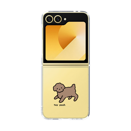 Clear Case［ オリジナル - CASEPLAYイヌ - toy pooh ］