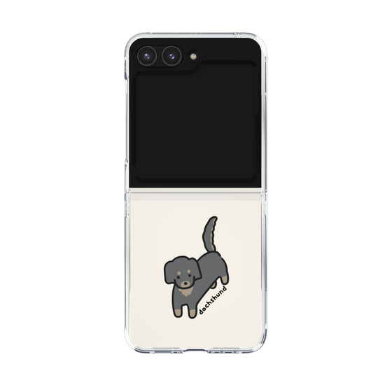 Clear Case［ Original - CASEPLAY Dog - Dachshund ］