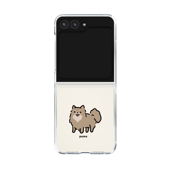 Clear Case［ Original - CASEPLAY Dog - Pome ］