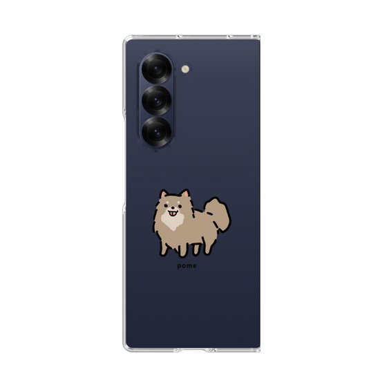 Clear Case［ オリジナル - CASEPLAYイヌ - pome ］