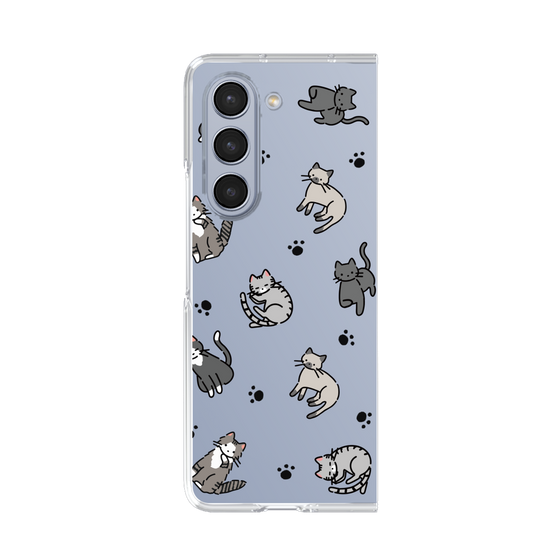 Clear Case［ Original - CASEPLAY Cat All-over Pattern - color ］