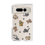 Clear Case［ Original - CASEPLAY Dog All-over Pattern - color ］