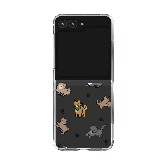 Clear Case［ Original - CASEPLAY Dog All-over Pattern - color ］