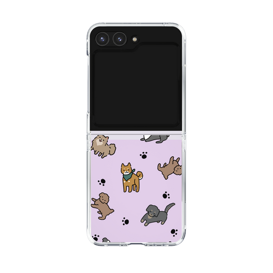 Clear Case［ Original - CASEPLAY Dog All-over Pattern - color ］
