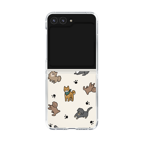 Clear Case［ Original - CASEPLAY Dog All-over Pattern - color ］