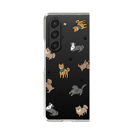 Clear Case［ Original - CASEPLAY Dog All-over Pattern - color ］