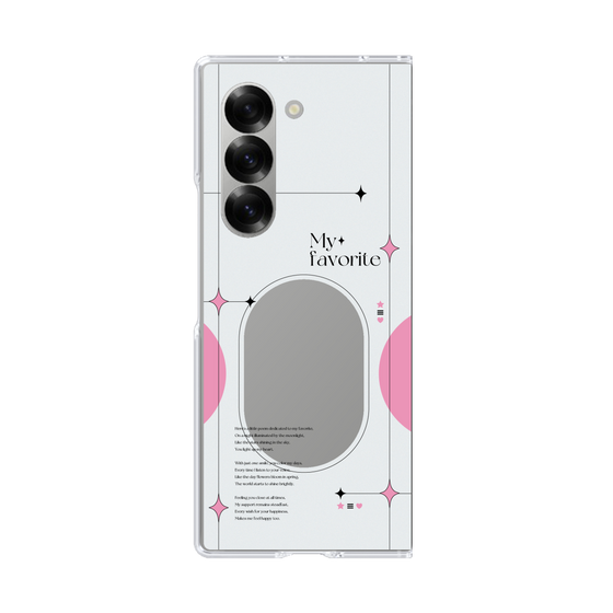 Clear Case［ オリジナル - チェキケース - ピンク ］